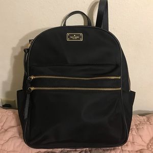 Kate Spade Black Wilson Road Bradley Backpack